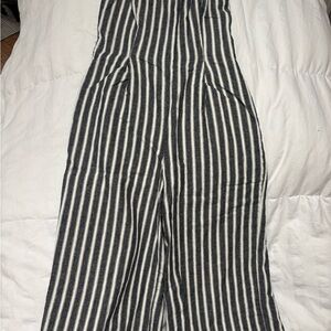Madewell striped Black and White Women's Jumpsuit. Perfect condition. Size 4